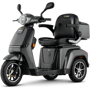 Elektrinis triratis E-GO S3 pilkas